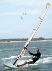 Wind and water sports on the Gold Coast