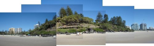 Greenmount Beach Panorama