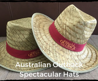 Souvenir Hat from Australian Outback Spectacular Show great Sun Hat!
