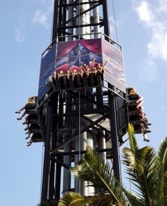 Batman Spaceshot at Movie World