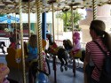 The Carousel at Sea World is in the Beach Bay Children's Area along with other small children friendly rides.