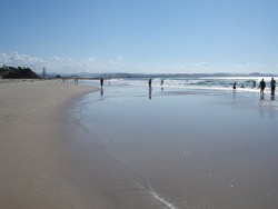 Gold Coast Queensland beach at Coolangatta.