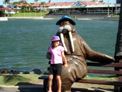 Kids at Sea World