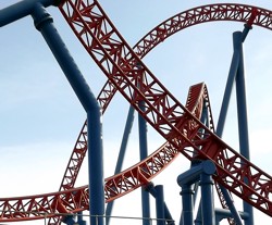 Movie World Rollercoaster SuperMan Escape