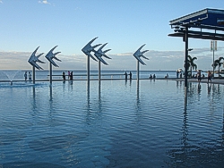 What is perfect Australian Weather? Is this it an evening in Cairns during July 2007.