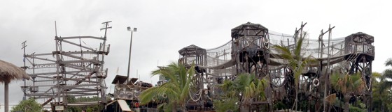 Sky Climb and Sky Fortress at Sea World Gold Coast