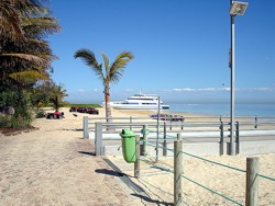 Tangalooma Ferry On the Beach