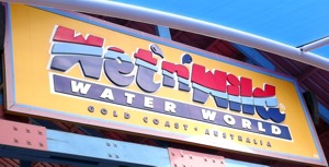 Wet n Wild Theme Park Gold Coast Sign