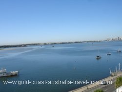 Broadwater views on the Gold Coast.