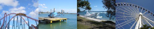 Different ways to view the Gold Coast