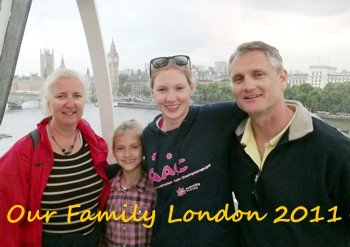 Family on London Eye July 2011