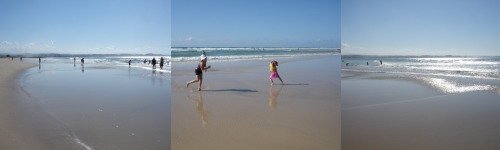 Greenmount Beach Fun on Beach at Coolangatta