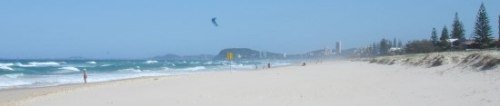 Mermaid Beach on the Gold Coast