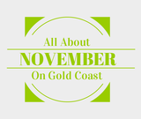 Find out about November in Gold Coast