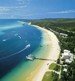 Tangalooma Resort looking towards the wrecks.