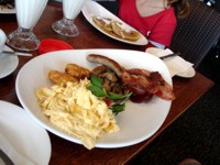 Northcliffe Surf Club Big Breakfast - so delicious and great value.