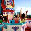 The Kids LOVE the Tea Cups Ride at The Wheel of Surfers Paradise